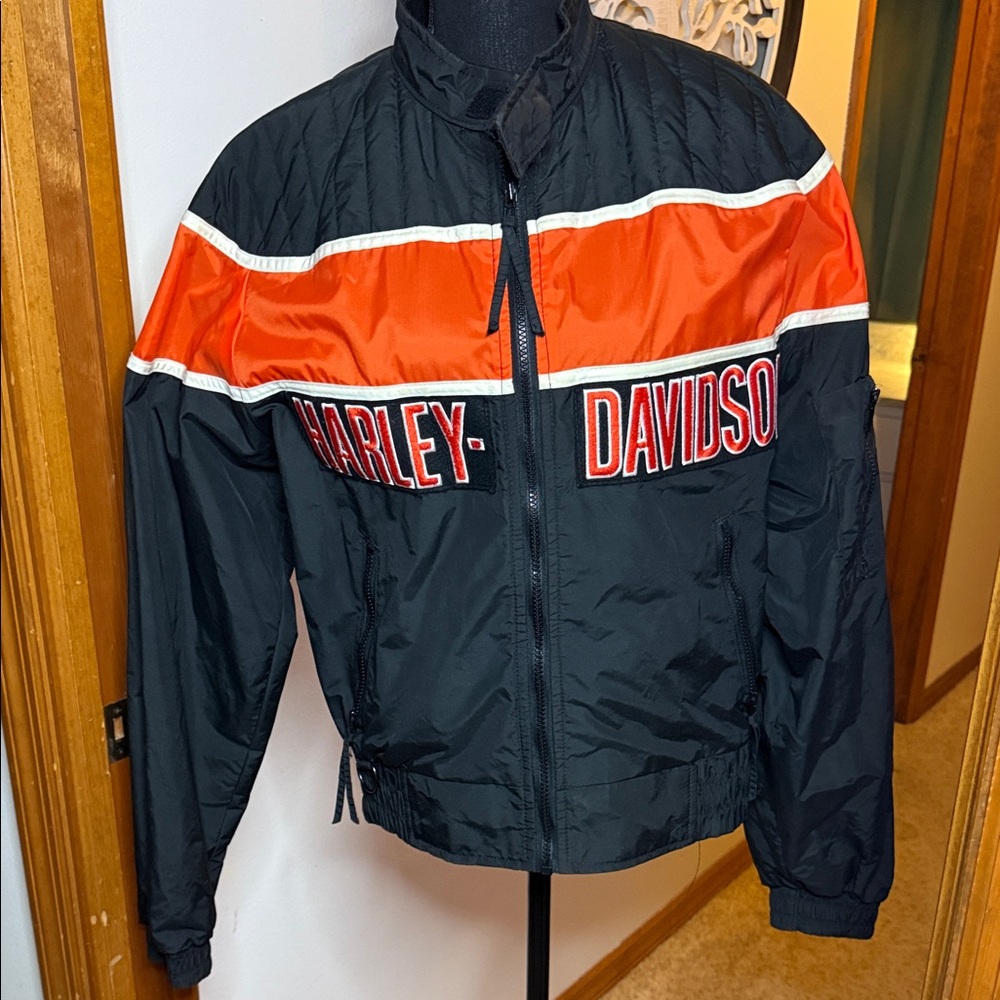Harley-Davidson Black and Red Riding Jacket